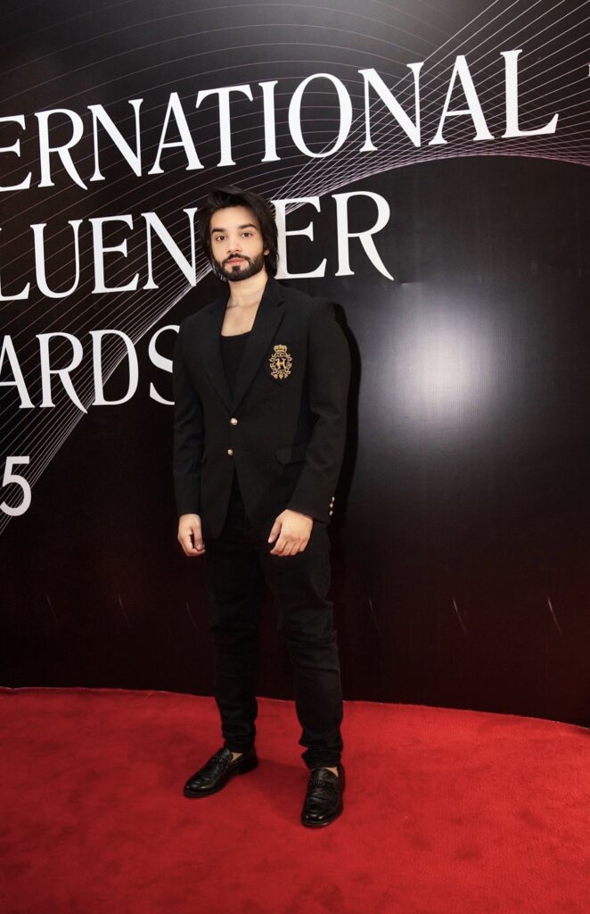Aleem Zafar at The International Influencer Awards 2025